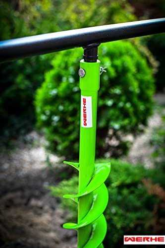 WERHE Handgriff für Erdbohrer – Extra langer Griff 56 cm für sicheres manuelles Bohren – Kompatibel mit 20 mm Aufnahme - Image 10