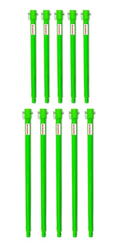 WERHE Verlängerungsstück für Erdbohrer Set 5x40 cm und 5x60 cm - 5000 mm - Robuster Stahl für tiefere Bohrungen - Profi-Qualität - Image 1